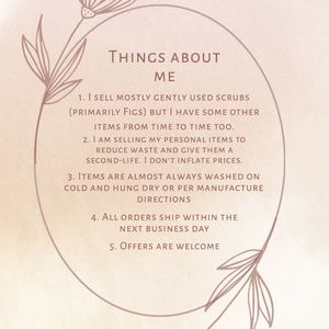 Things about my shop